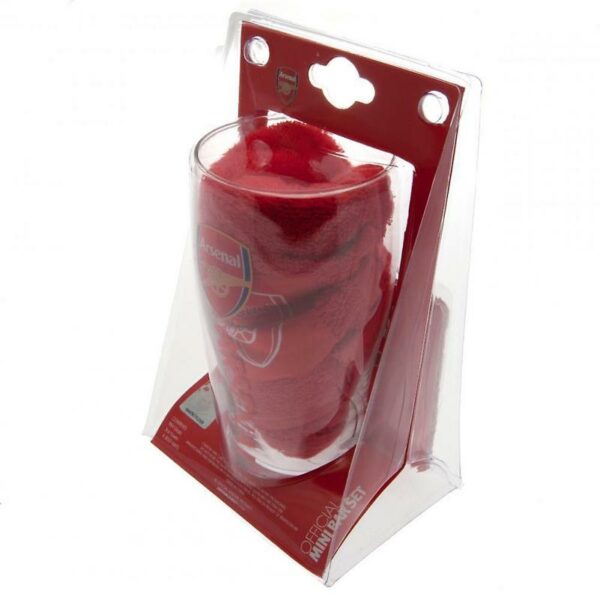 Arsenal FC Word Mark Mini Bar Set SportSMaloy 2