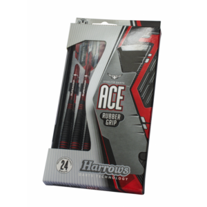 Harrows Dart Arrows Steeltip Ace Rubber Grip 20 gram HA111-20GR SportSMaloy 2