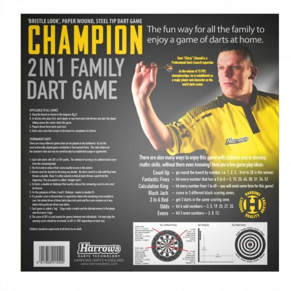 Harrows World Champion Family Darts Game JE08 SportS Måløy 2