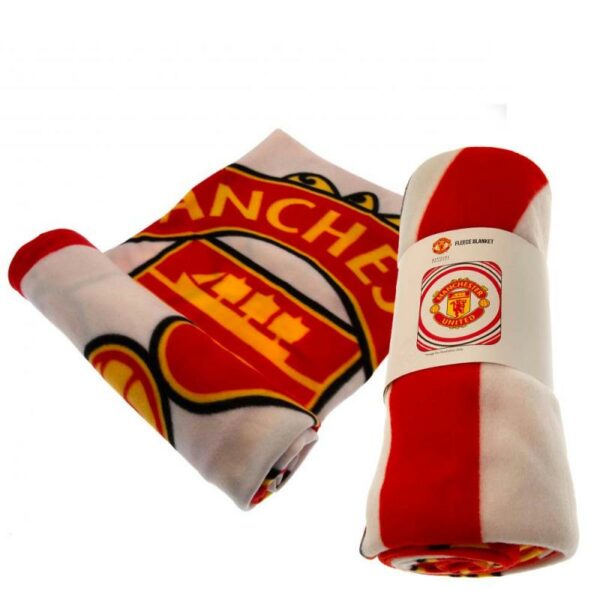 MANCHESTER UNITED FC FLEECE BLANKET SportS Måløy 1