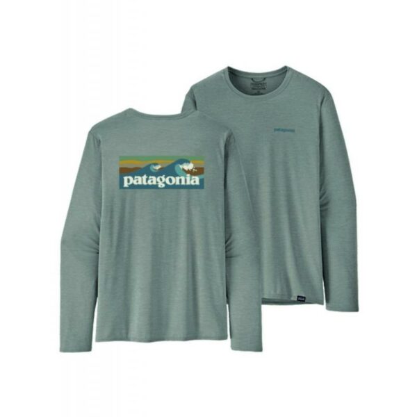 Patagonia Patagonia M´S L-S Cap Cool Daily Graphic Shirt - Waters P45170 SportS Måløy 1